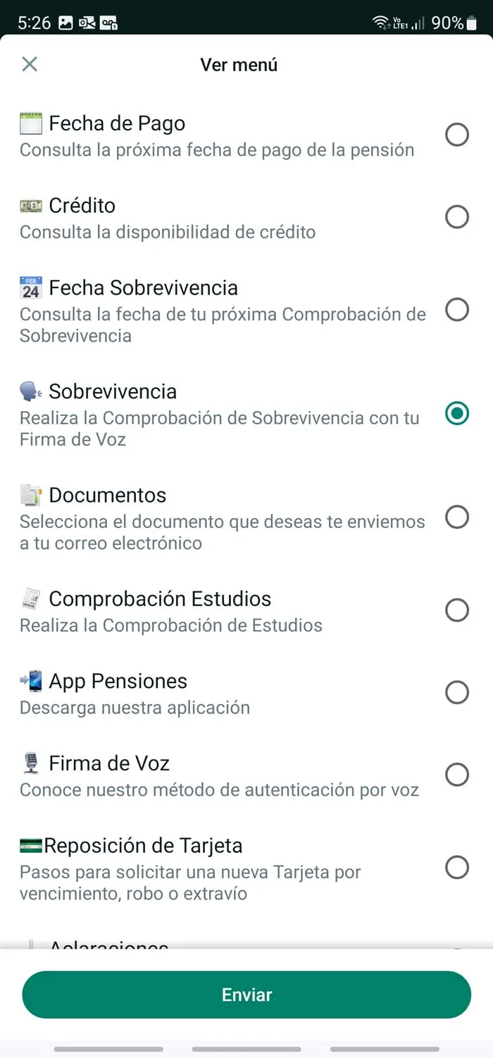 Uma conversa entre um cliente e o Banorte