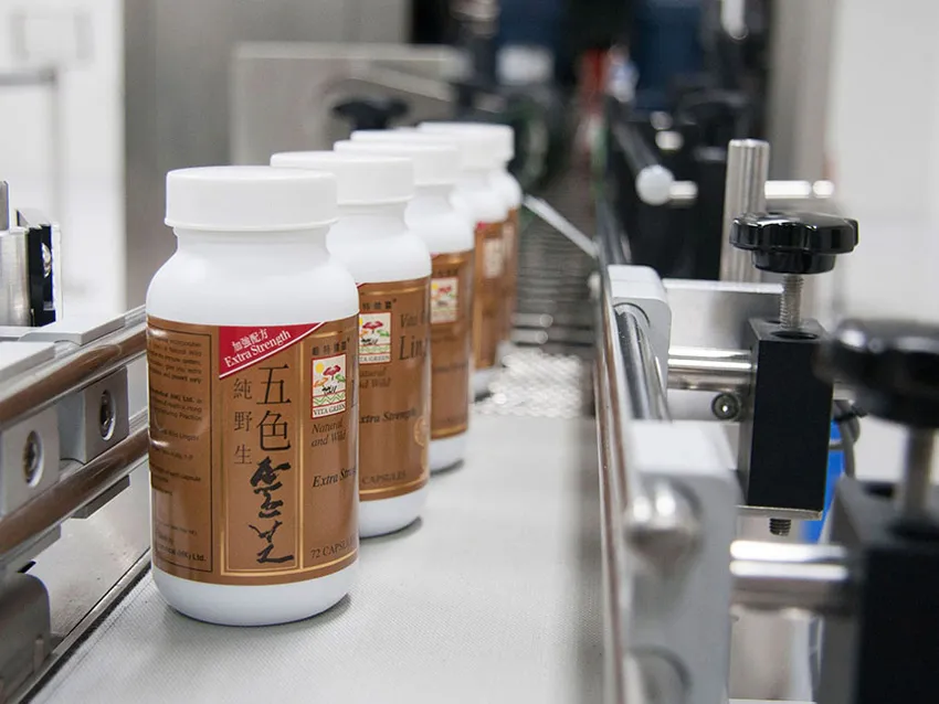 Varios productos de salud envasados